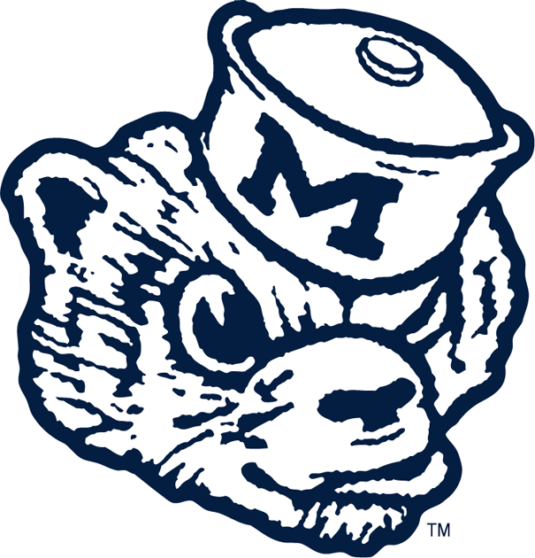 Michigan Wolverines 1948-1963 Primary Logo t shirts iron on transfers